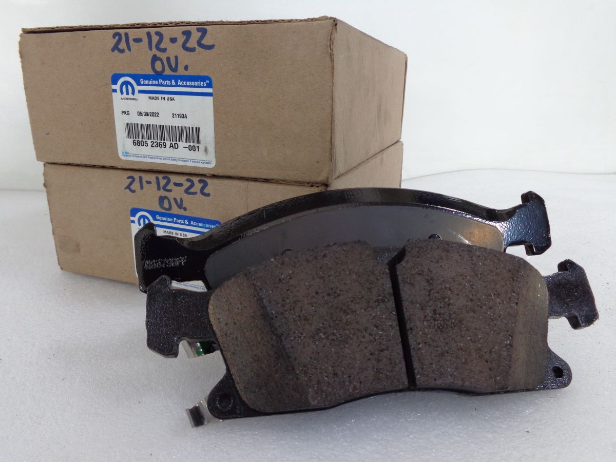 Pastillas de freno delantero CJDR GRAND CHEROKEE/DURANGO – Código 68052369AD